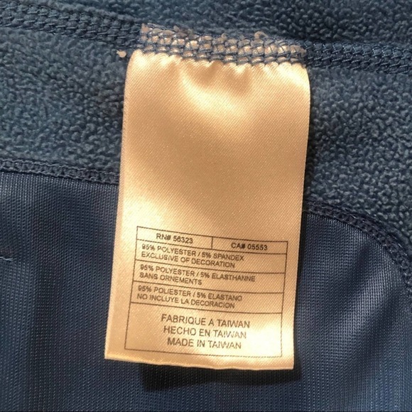 Nike Therma Fit Full Zip Mock Neck Fleece Blue Small - Picture 9 of 11